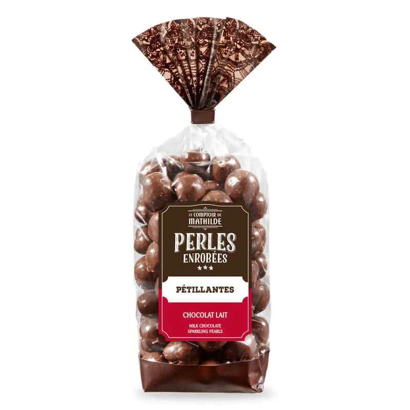Perles Petillantes Chocolat Au Lait Sachet 170G
