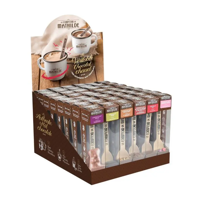 Mix Hot Choc 48 X 30G (Surprise Party, Speculoos, Caramel, Lait Nature, Noir Nature, Lait Oscar)