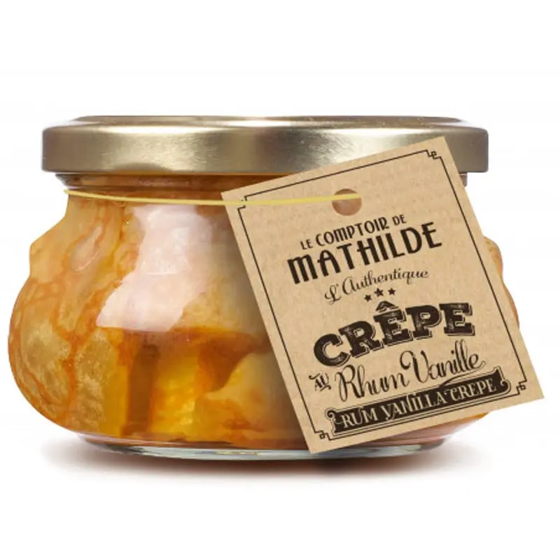 Crepes Rhum Vanille 270G - 4.8% Vol.