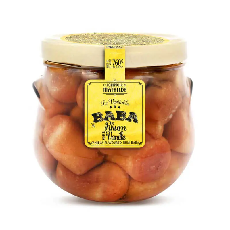 Baba Au Rhum Saveur Vanille 12% Vol. 760G Vanille 760G