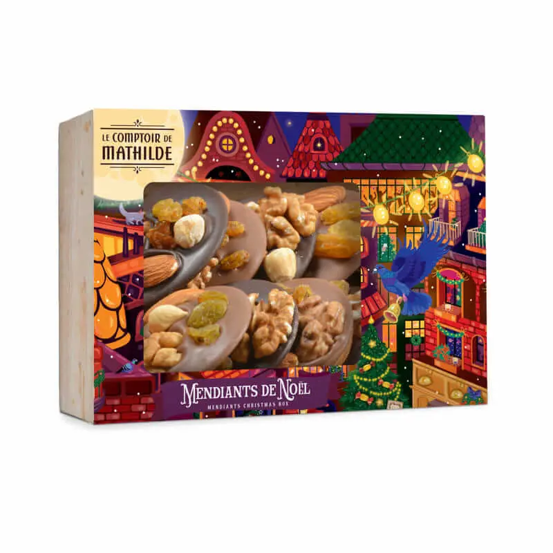 Coffret Mendiants de Noël 200G