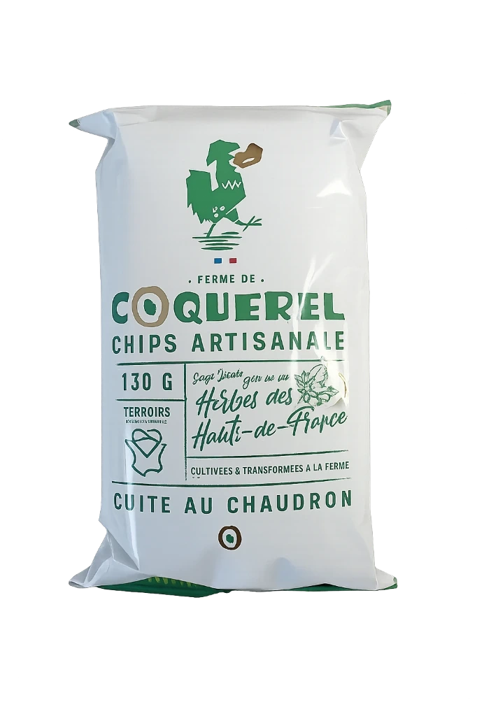 La Chips Coquerel - Herbes des Hauts de France