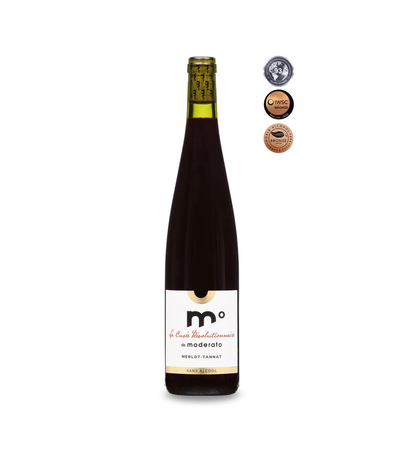 Vin Rouge sans alcool Merlot-Tannat - Cuvée Révolutionnaire