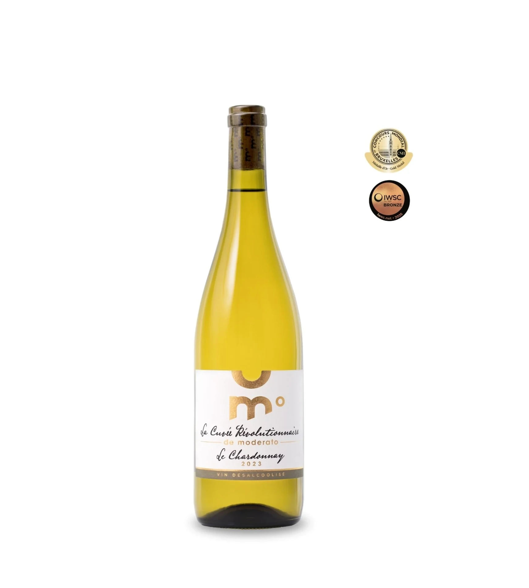 Vin Blanc sans alcool Chardonnay - Cuvée Révolutionnaire Edition Limitée