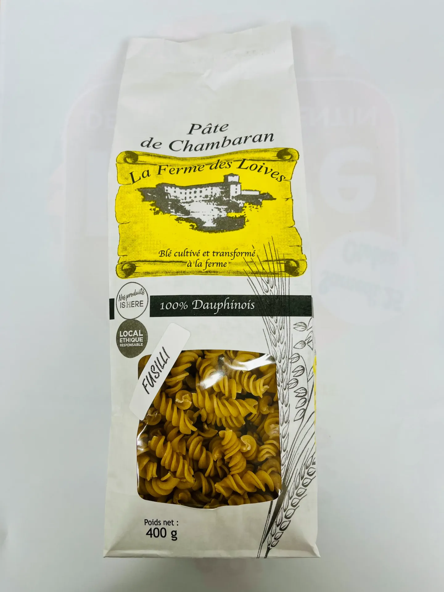 Pâtes Fusilli 400g
