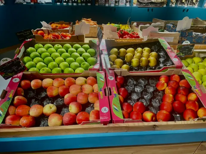 Panier fruit 10 €