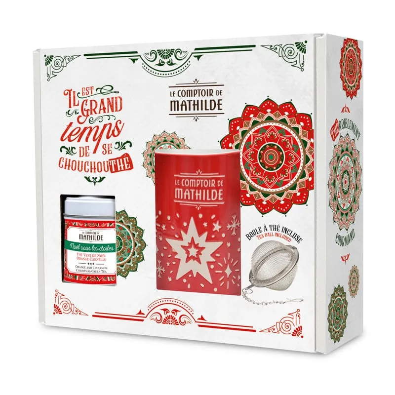 Coffret Thé + Mug + Boule à Thé