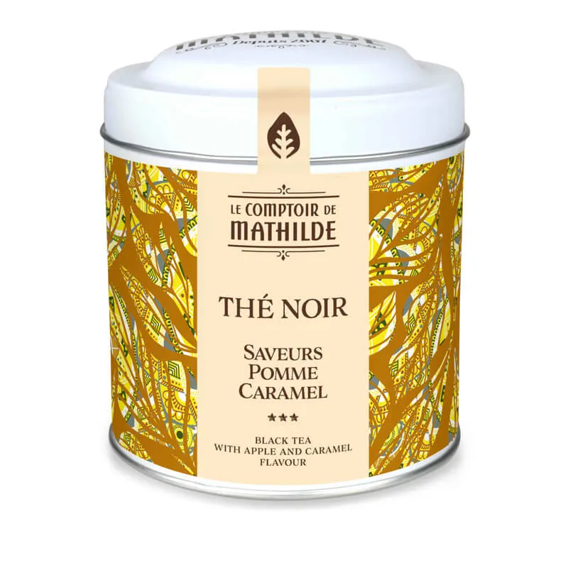 Thé Noir Saveurs Pomme Caramel 100G