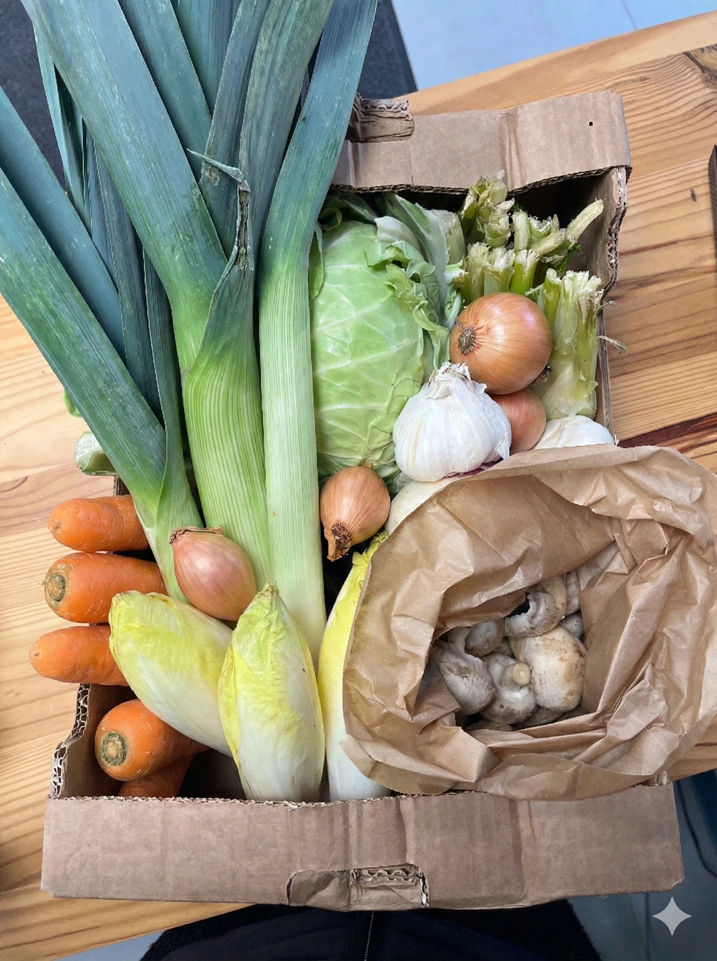 Panier légumes 15 €