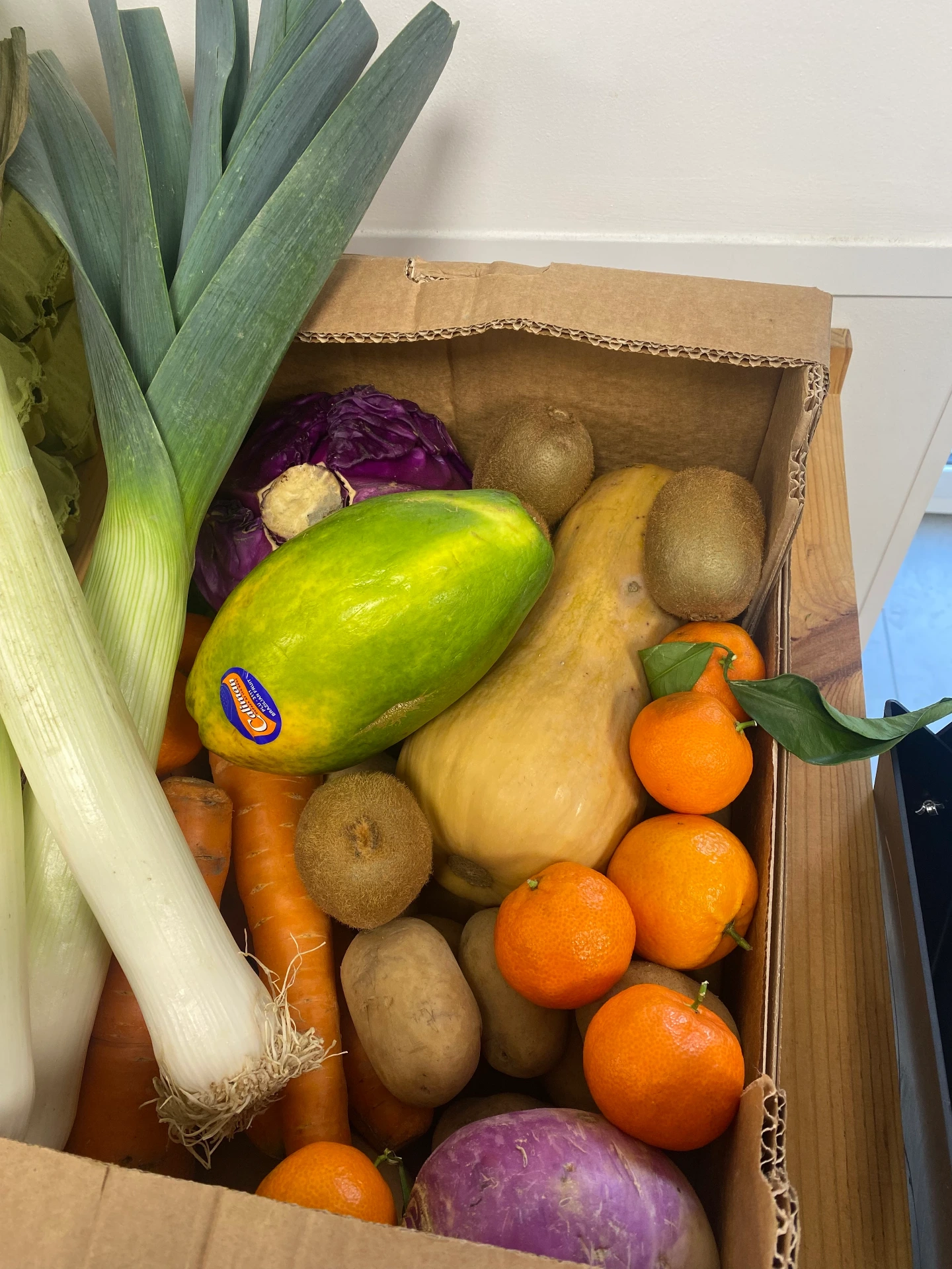 Panier fruits et légumes 20 €