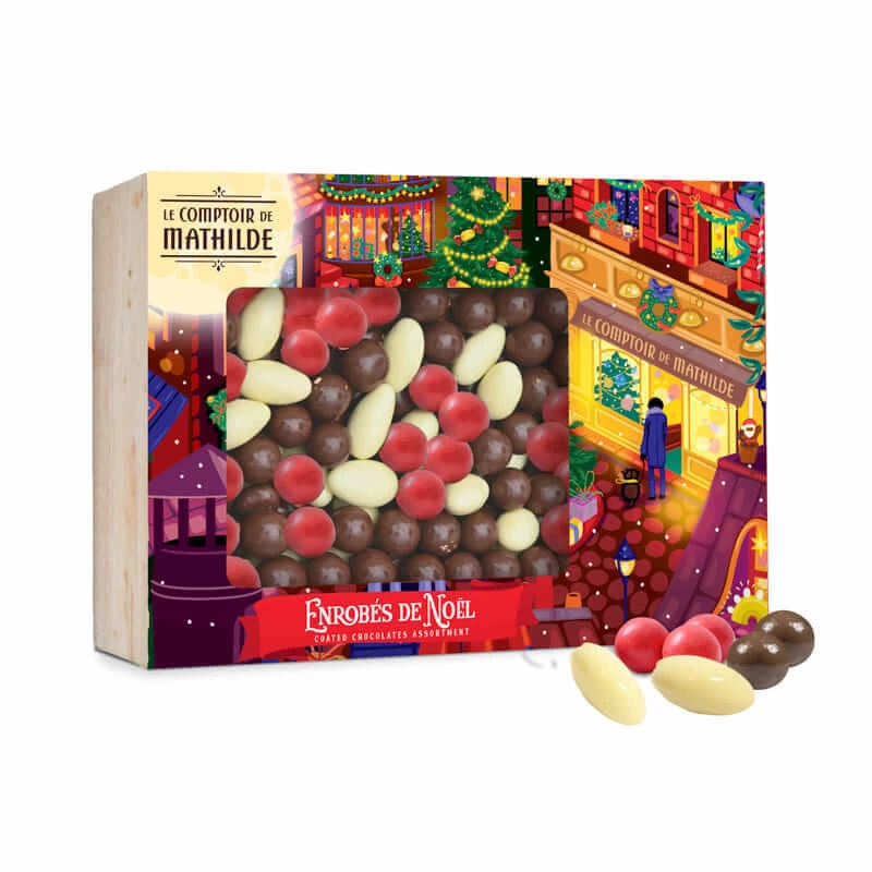 Coffret Enrobés de Noël 300g