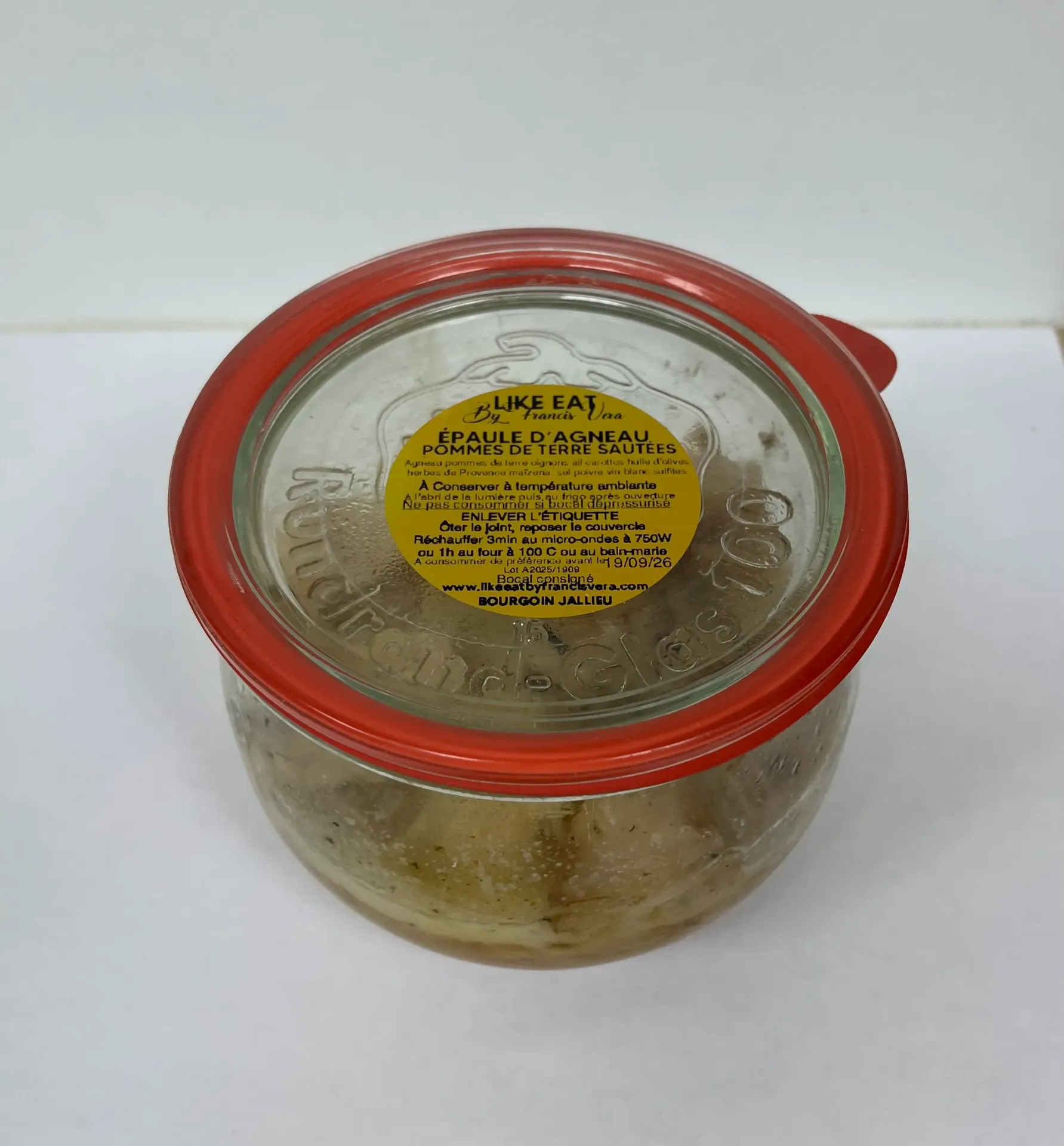 Bocal Epaule d'agneau