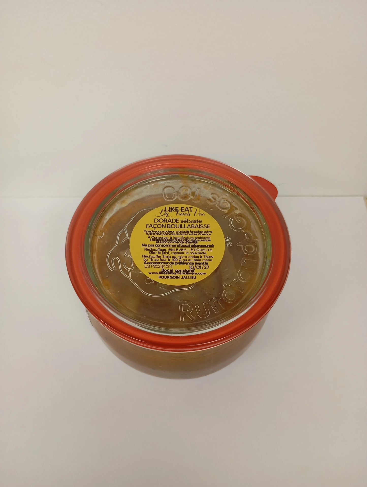 Bocal daurade bouillabaisse