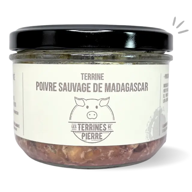 Terrine en bocal - poivre sauvage